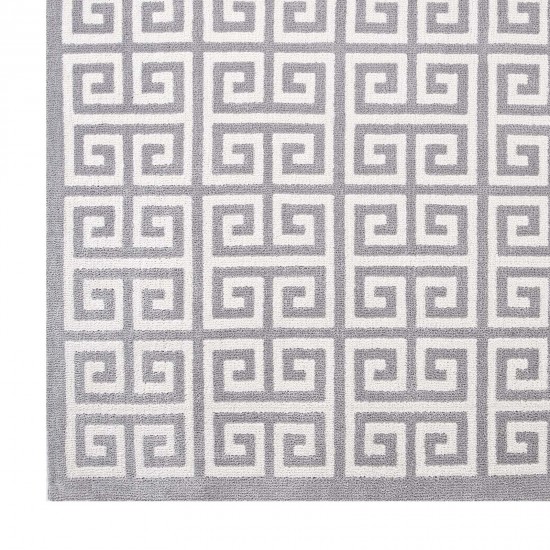 Freydis Greek Key 5x8 Area Rug