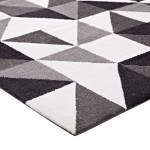 Kahula Geometric Triangle Mosaic 8x10 Area Rug