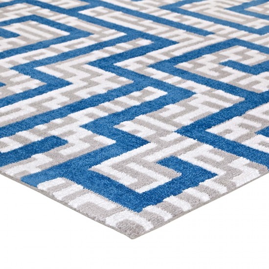 Nahia Geometric Maze 5x8 Area Rug