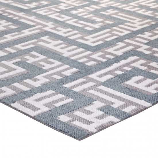 Nahia Geometric Maze 5x8 Area Rug