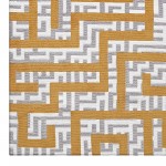 Nahia Geometric Maze 8x10 Area Rug