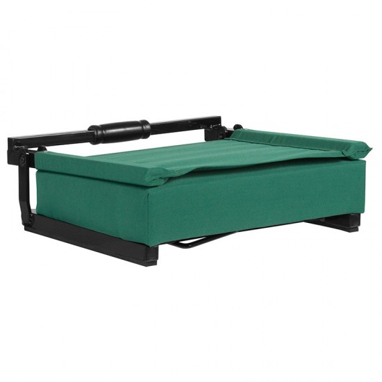 500 LB. Weight Capacity Lightweight Aluminum Frame and Ultra-Padded Seat in Hunter Green