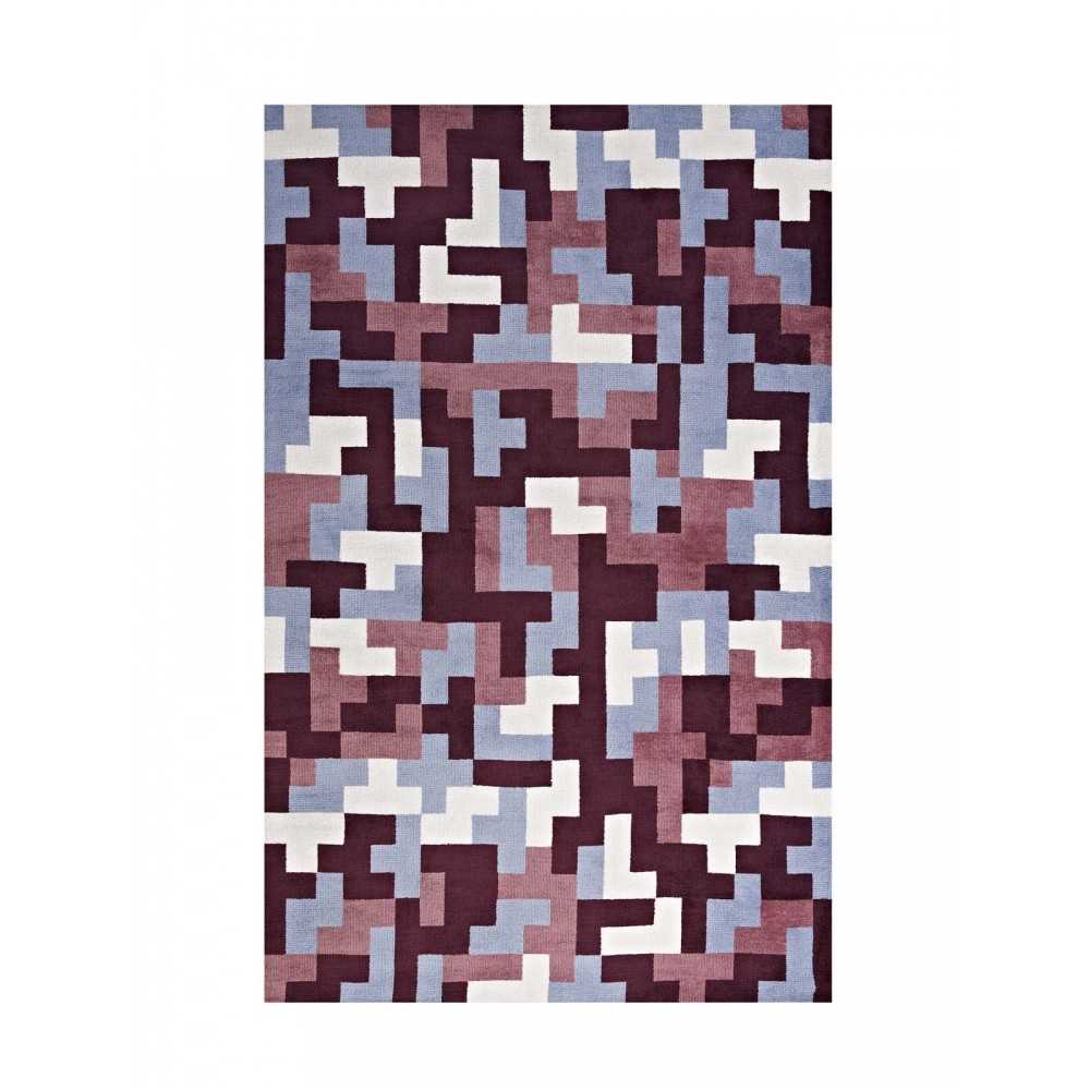 Andela Interlocking Block Mosaic 5x8 Area Rug Andela Interlocking Block Mosaic 5x8 Area Rug