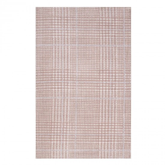 Kaja Abstract Plaid 5x8 Area Rug