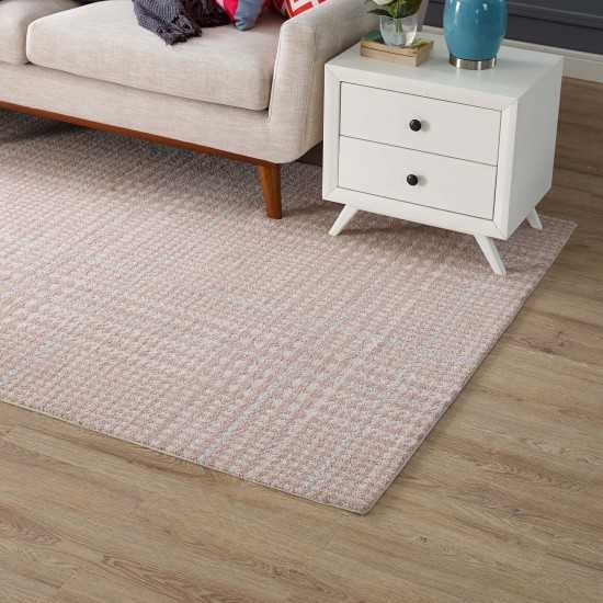 Kaja Abstract Plaid 5x8 Area Rug