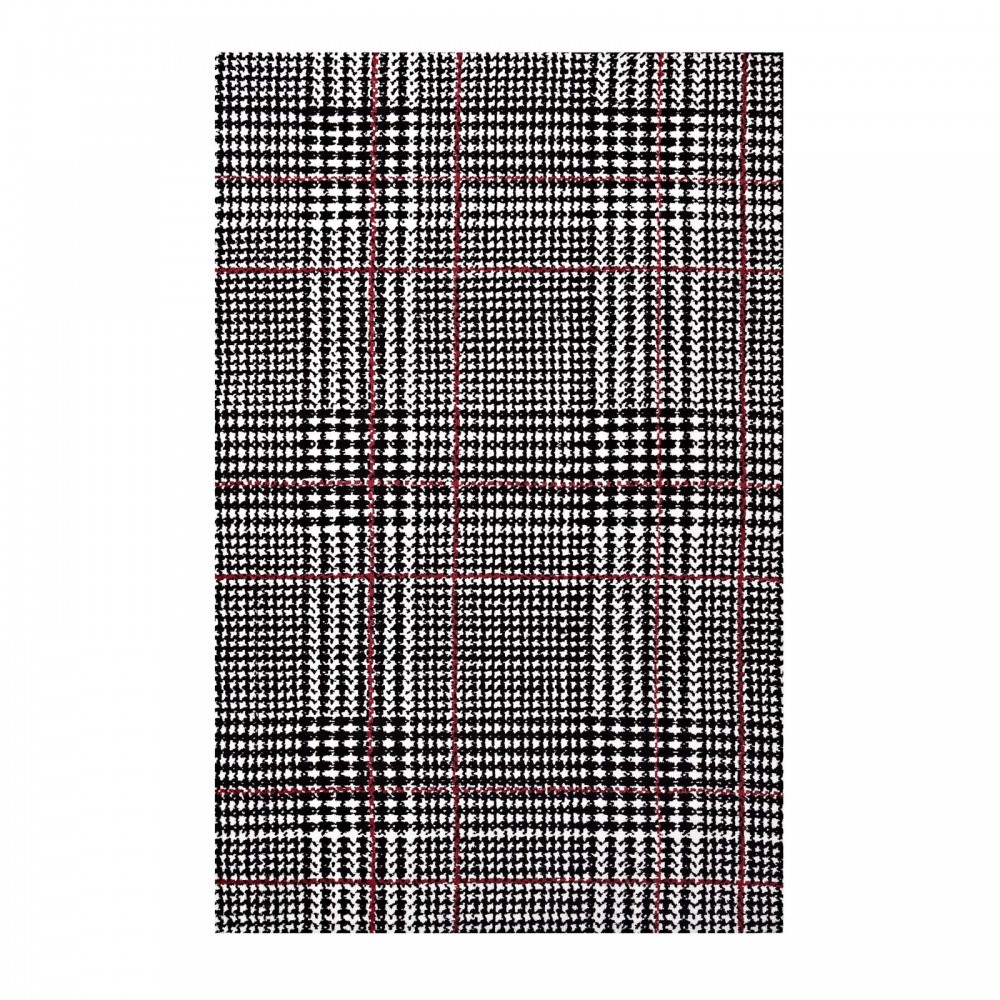 Kaja Abstract Plaid 8x10 Area Rug Kaja Abstract Plaid 8x10 Area Rug