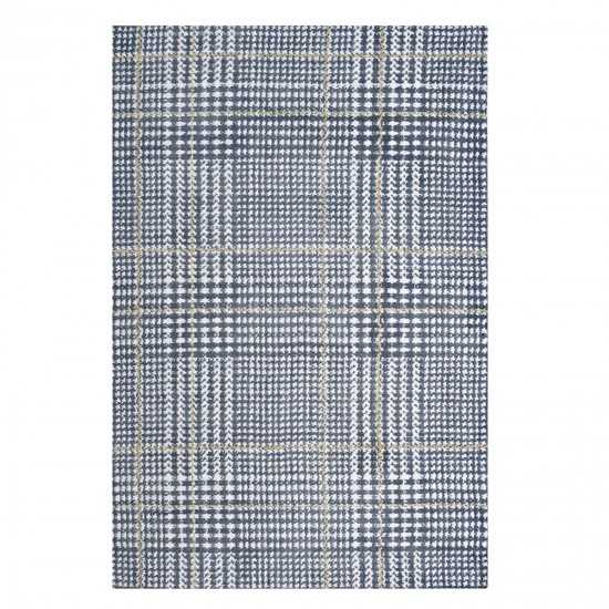 Kaja Abstract Plaid 8x10 Area Rug