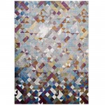 Lavendula Triangle Mosaic 5x8 Area Rug