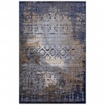 Kalene Distressed Vintage Turkish 5X8 Area Rug