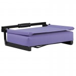 500 LB. Weight Capacity Lightweight Aluminum Frame and Ultra-Padded Seat in Purple