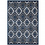 Kalinda Rustic Vintage Moroccan Trellis 8x10 Area Rug