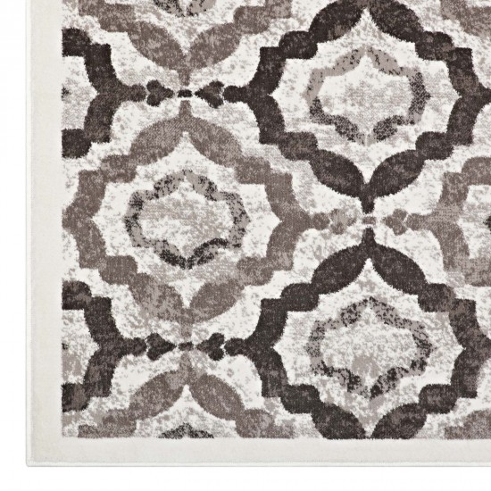 Kalinda Rustic Vintage Moroccan Trellis 8x10 Area Rug