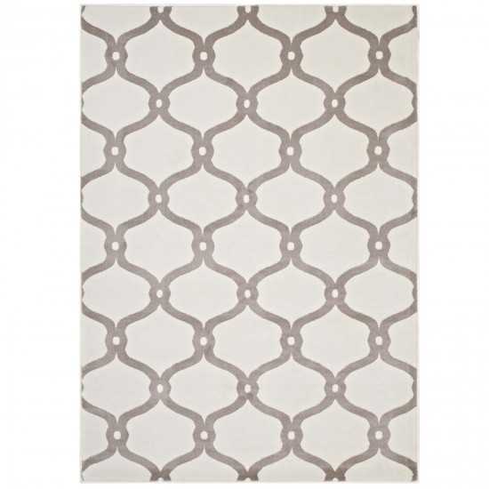 Beltara Chain Link Transitional Trellis 8x10 Area Rug