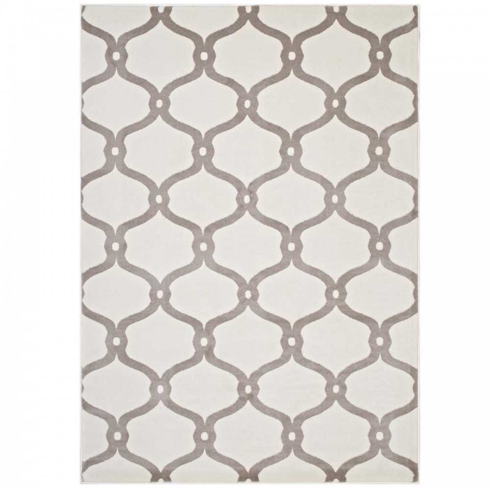 Beltara Chain Link Transitional Trellis 8x10 Area Rug