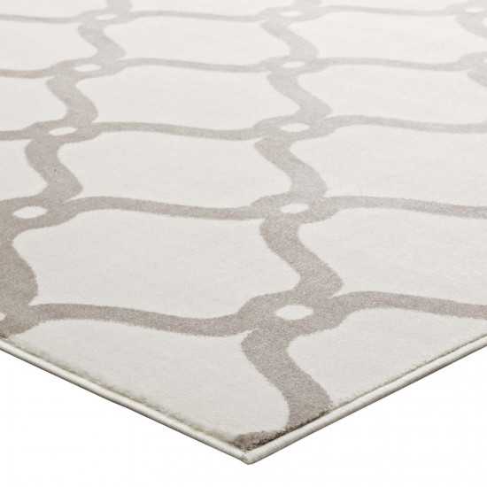 Beltara Chain Link Transitional Trellis 8x10 Area Rug