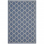 Avena Moroccan Quatrefoil Trellis 8x10 Indoor and Outdoor Area Rug