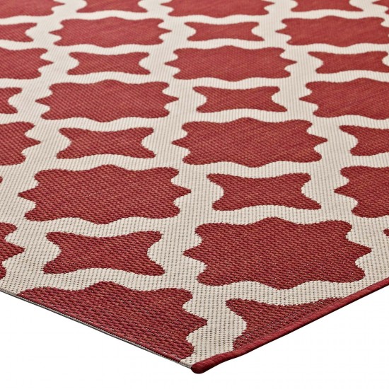 Cerelia Moroccan Trellis 4x6 Indoor and Outdoor Area Rug