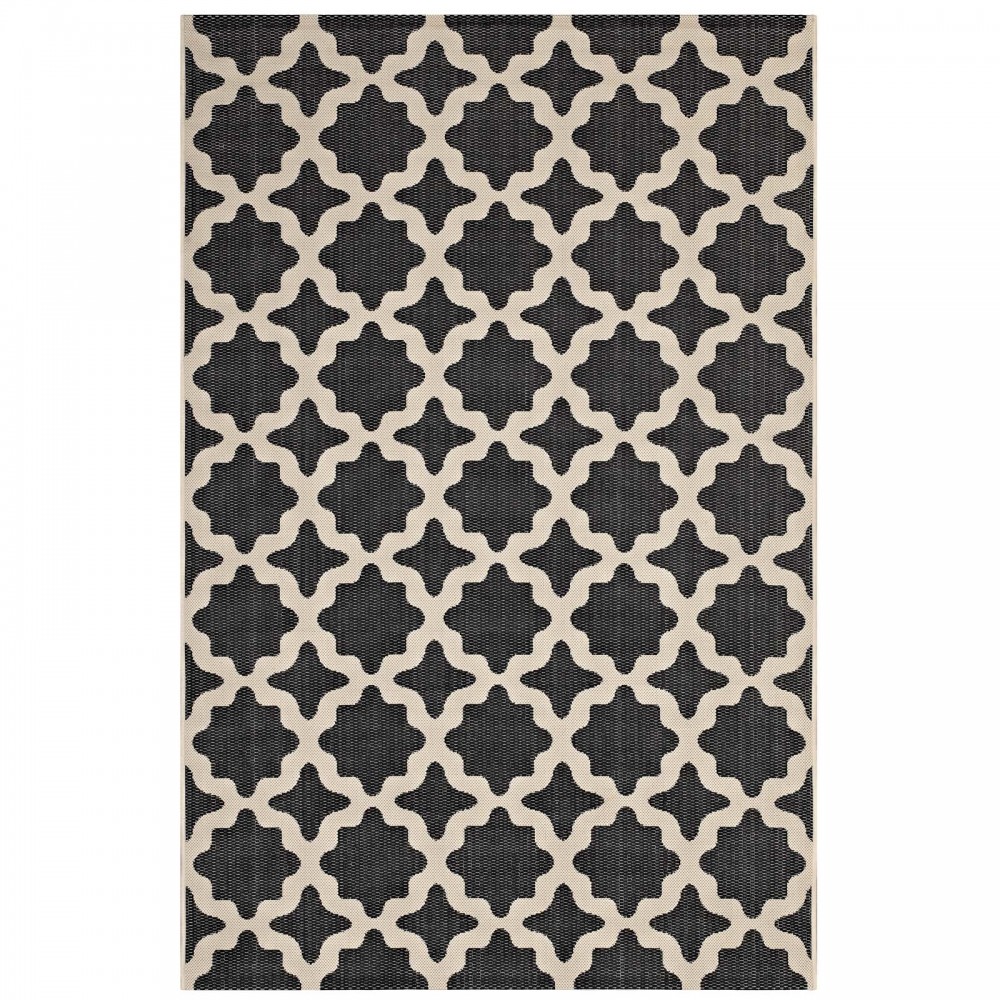 Cerelia Moroccan Trellis 4x6 Indoor and Outdoor Area Rug