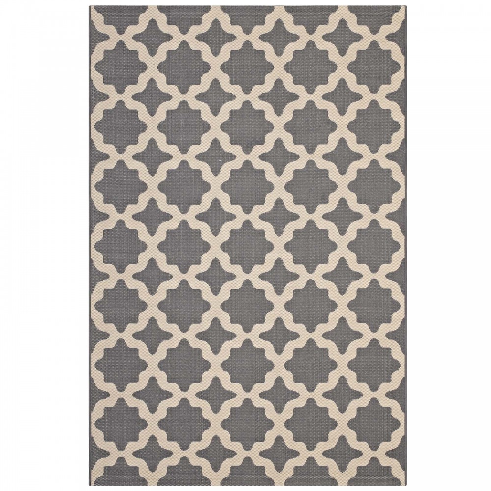 Cerelia Moroccan Trellis 5x8 Indoor and Outdoor Area Rug