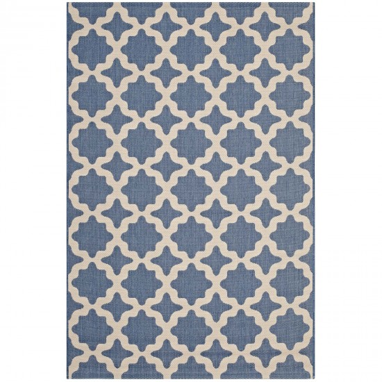 Cerelia Moroccan Trellis 8x10 Indoor and Outdoor Area Rug