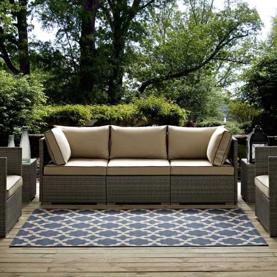 Cerelia Moroccan Trellis 8x10 Indoor and Outdoor Area Rug