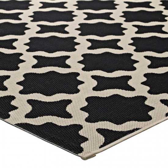 Cerelia Moroccan Trellis 8x10 Indoor and Outdoor Area Rug