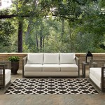 Cerelia Moroccan Trellis 8x10 Indoor and Outdoor Area Rug