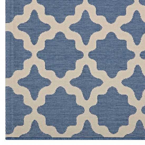 Cerelia Moroccan Trellis 9x12 Indoor and Outdoor Area Rug