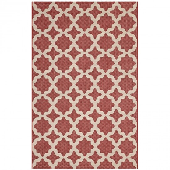 Cerelia Moroccan Trellis 9x12 Indoor and Outdoor Area Rug