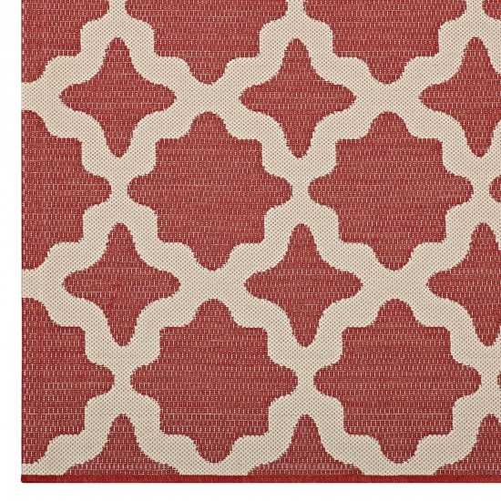 Cerelia Moroccan Trellis 9x12 Indoor and Outdoor Area Rug