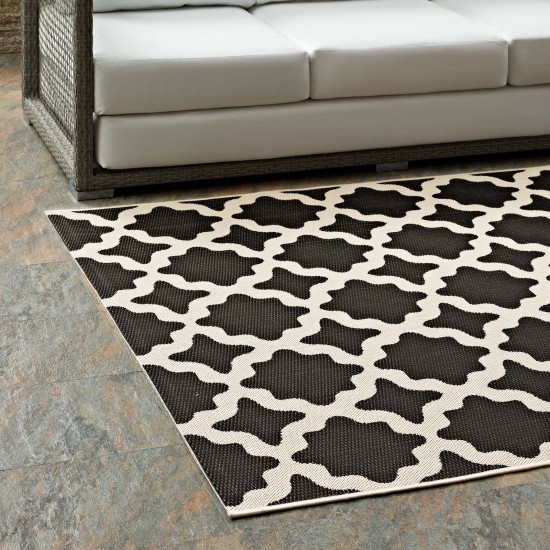 Cerelia Moroccan Trellis 9x12 Indoor and Outdoor Area Rug