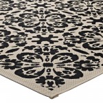 Ariana Vintage Floral Trellis 4x6 Indoor and Outdoor Area Rug