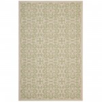 Ariana Vintage Floral Trellis 5x8 Indoor and Outdoor Area Rug