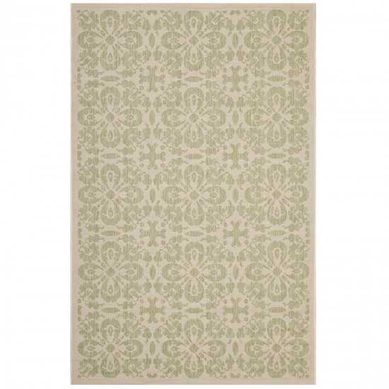 Ariana Vintage Floral Trellis 5x8 Indoor and Outdoor Area Rug