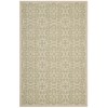 Ariana Vintage Floral Trellis 5x8 Indoor and Outdoor Area Rug