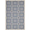Ariana Vintage Floral Trellis 5x8 Indoor and Outdoor Area Rug
