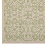 Ariana Vintage Floral Trellis 9x12 Indoor and Outdoor Area Rug