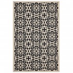 Ariana Vintage Floral Trellis 9x12 Indoor and Outdoor Area Rug