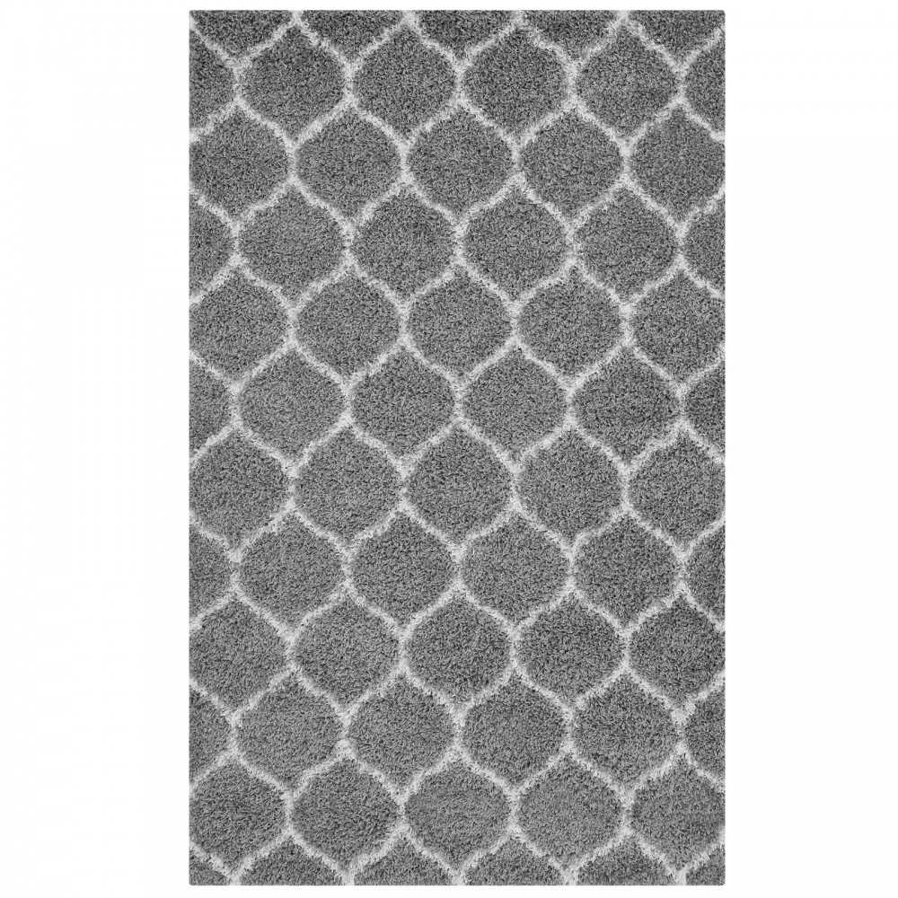 Solvea Moroccan Trellis 5x8 Shag Area Rug Solvea Moroccan Trellis 5x8 Shag Area Rug