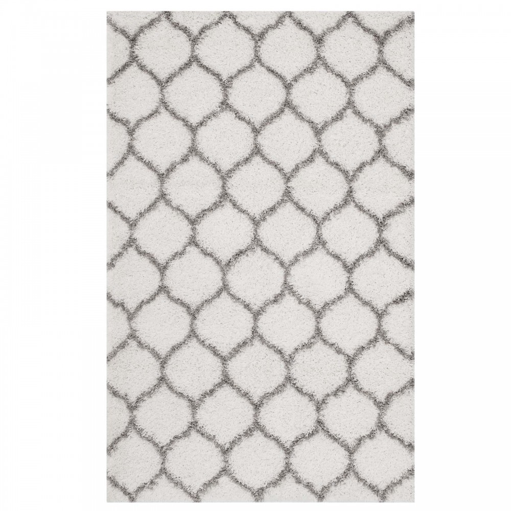 Solvea Moroccan Trellis 5x8 Shag Area Rug Solvea Moroccan Trellis 5x8 Shag Area Rug