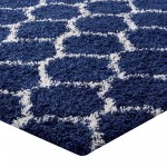 Solvea Moroccan Trellis 8x10 Shag Area Rug