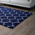 Solvea Moroccan Trellis 8x10 Shag Area Rug