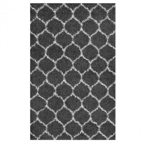 Solvea Moroccan Trellis 8x10 Shag Area Rug