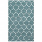 Solvea Moroccan Trellis 8x10 Shag Area Rug