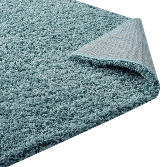 Enyssa Solid 5x8 Shag Area Rug