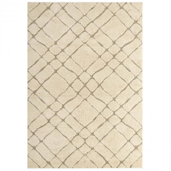 Jubilant Verona Abstract Geometric 8x10 Shag Area Rug