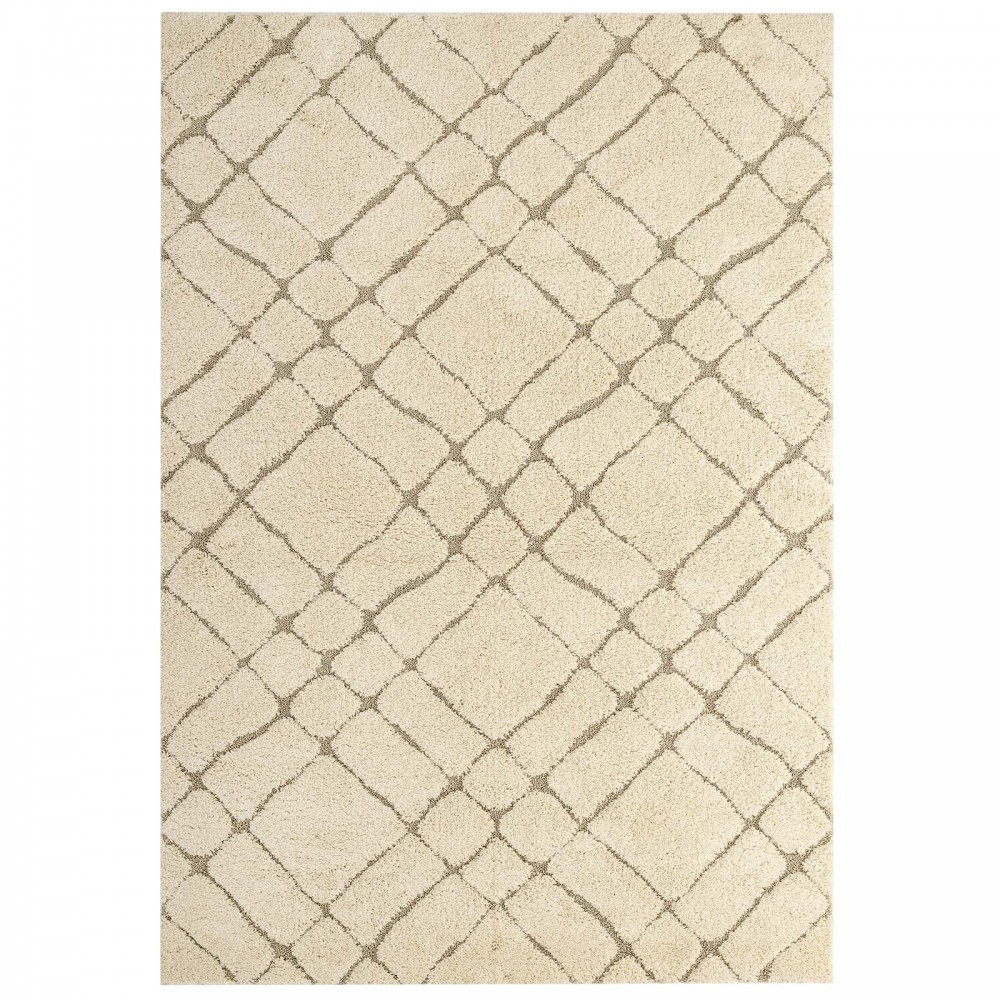 Jubilant Verona Abstract Geometric 8x10 Shag Area Rug