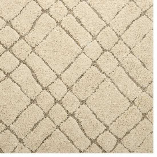 Jubilant Verona Abstract Geometric 8x10 Shag Area Rug