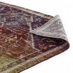 Success Kaede Transitional Distressed Vintage Floral Persian Medallion 8x10 Area Rug