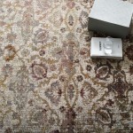 Success Kaede Distressed Vintage Floral Moroccan Trellis 8x10 Area Rug